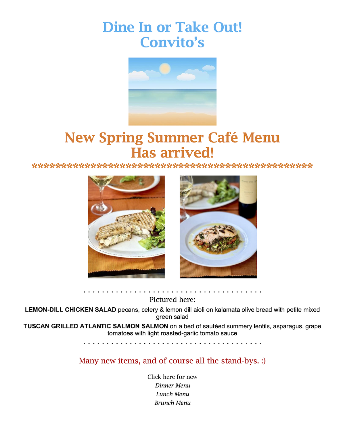 Convito Market Valentines Market Specials 2024